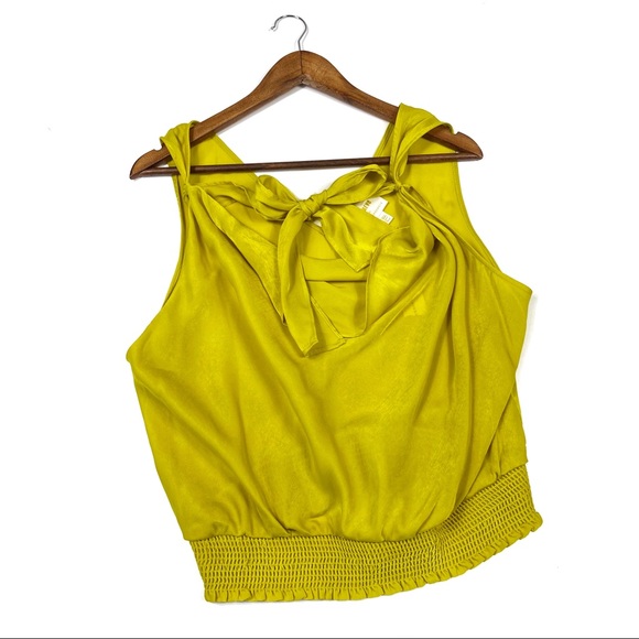 Anthropologie Tops - Maeve Alida Cowl neck size 14 tie back blouse new